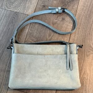 Able Light Blue Adjustable Crossbody Bag